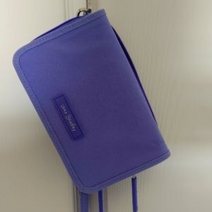 Vera Bradley Deep Periwinkle Lighten Up RFID 3-in-1 Crossbody